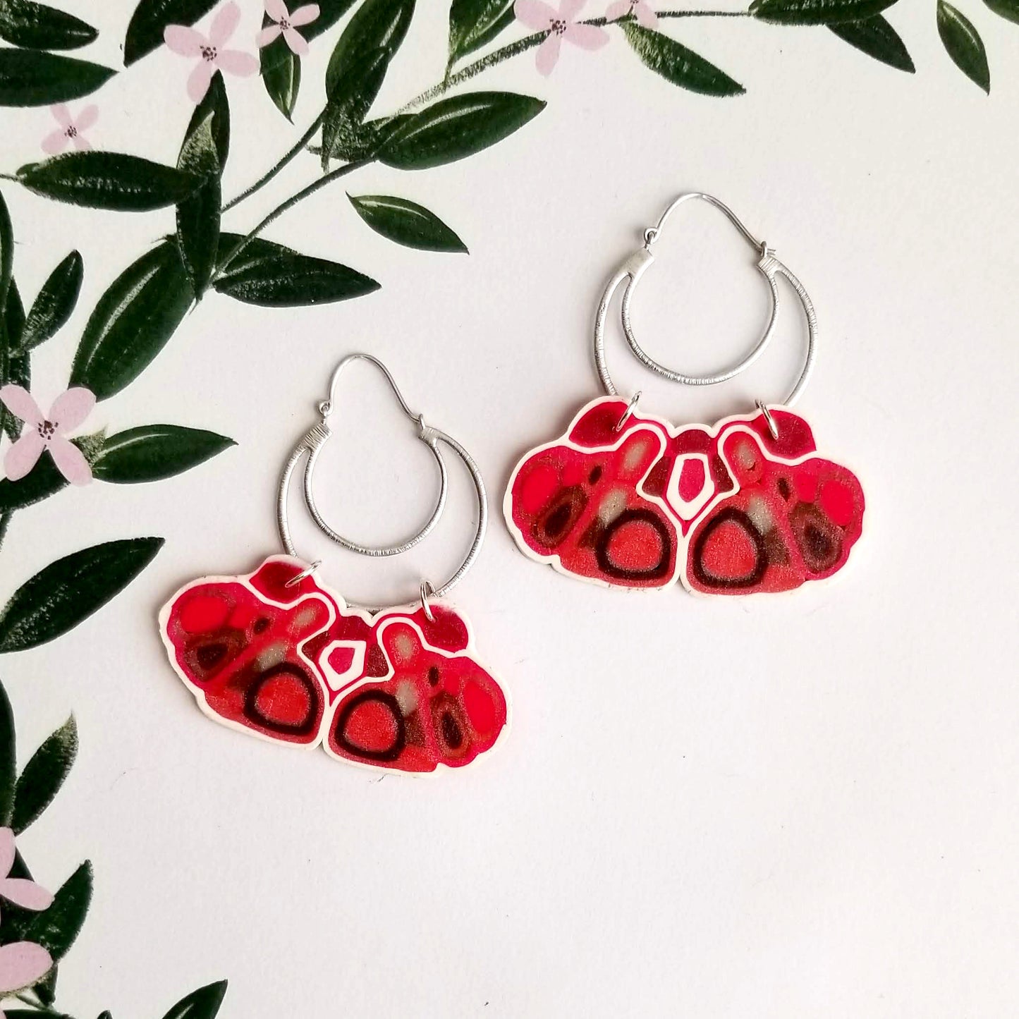 Inachi HalfMoon Pink Hoops